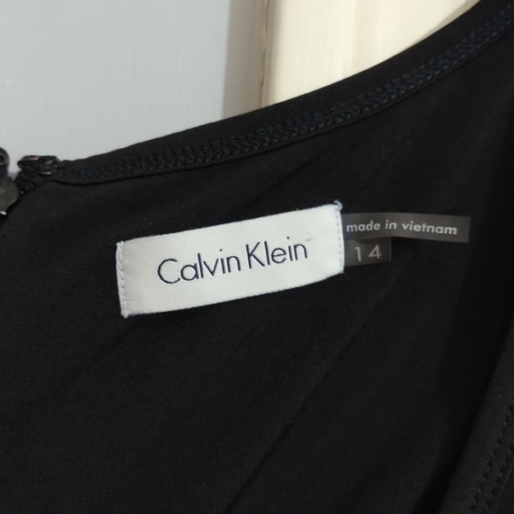 Calvin Klein Black Jersey Jumpsuit 14 - Picture 11 of 12